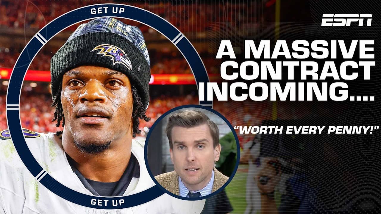 Should Lamar Jackson take a discount on his next contract? | Get Up YouTube Exclusive