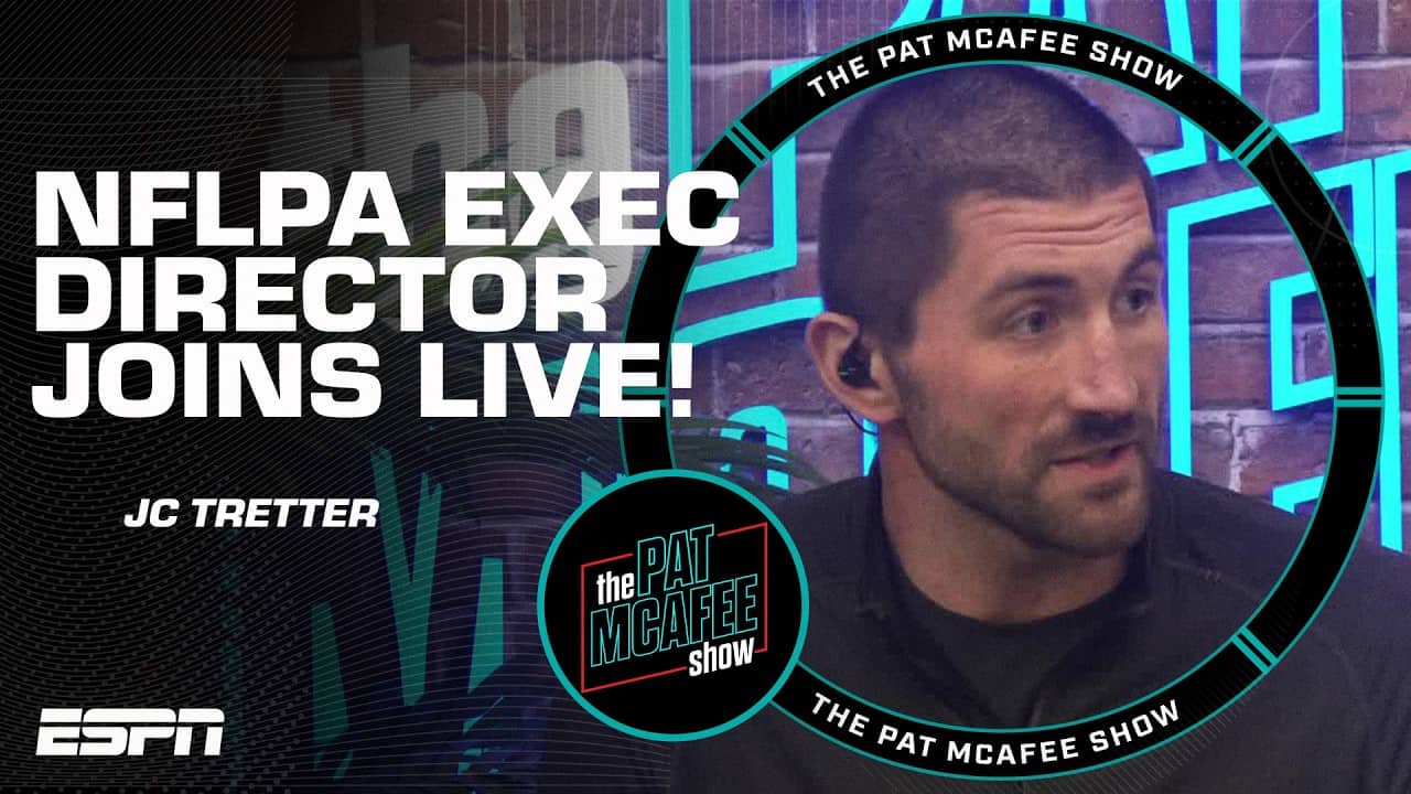 JC Tretter says he came back to the NFLPA 'fight for what the guys deserve' | The Pat McAfee Show