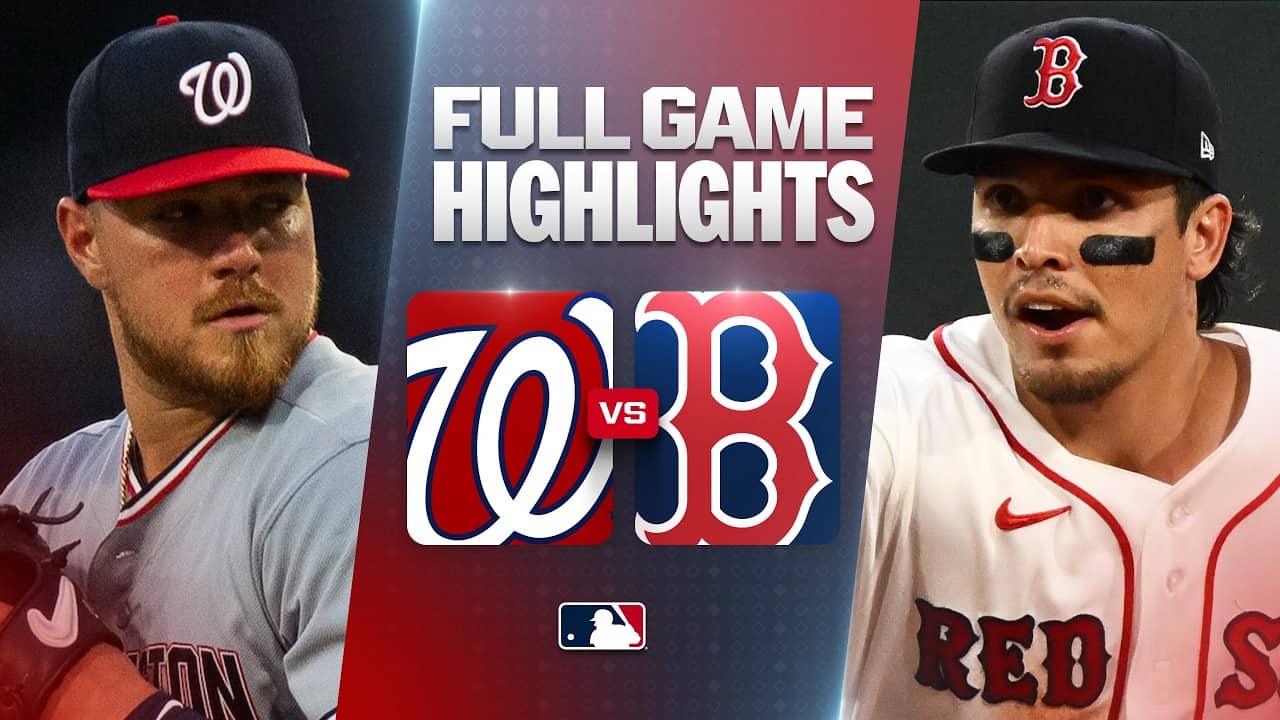 NATIONALS vs. RED SOX: Official Full Game Highlights (June 30) | 2026 MLB Season