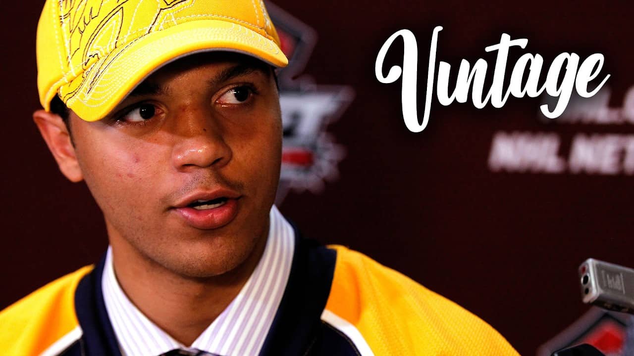 VINTAGE: Seth Jones drafted No. 4 overall in 2013 NHL Draft