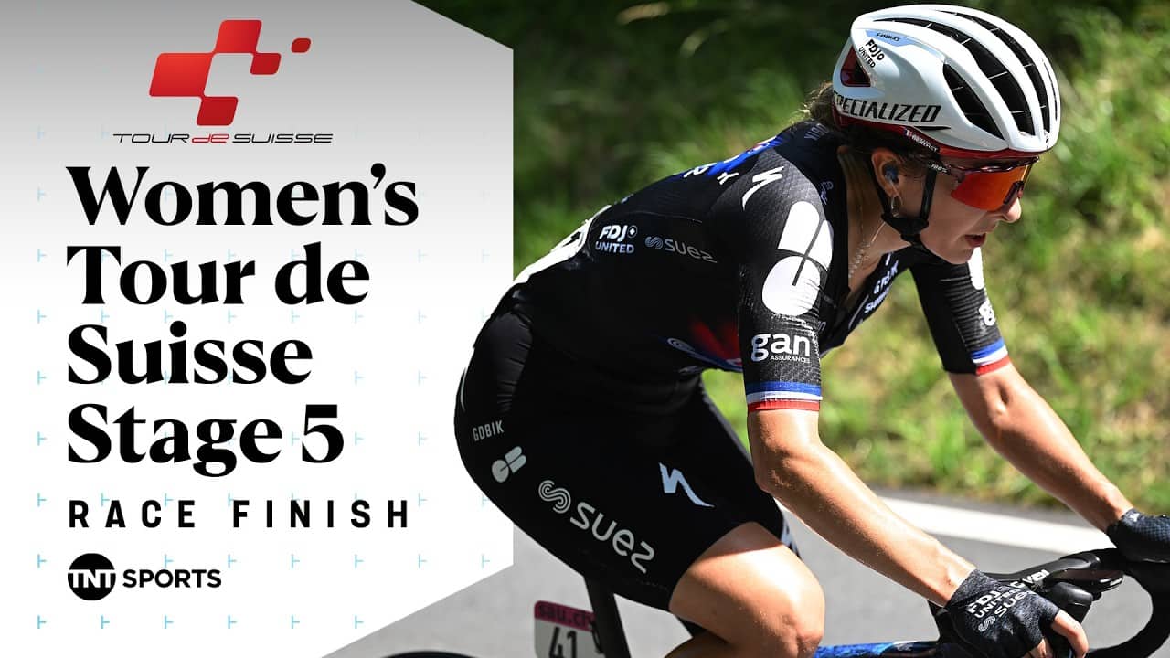 EMPHATIC FINISH! 😮‍💨 | 2026 Tour de Suisse Women Stage 5 Final KM's | TNT Sports Cycling