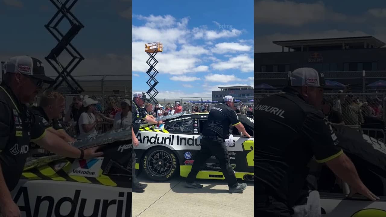 Next stop: the green flag 👀 Presented by @AndurilIndustries #NASCARonPrime
