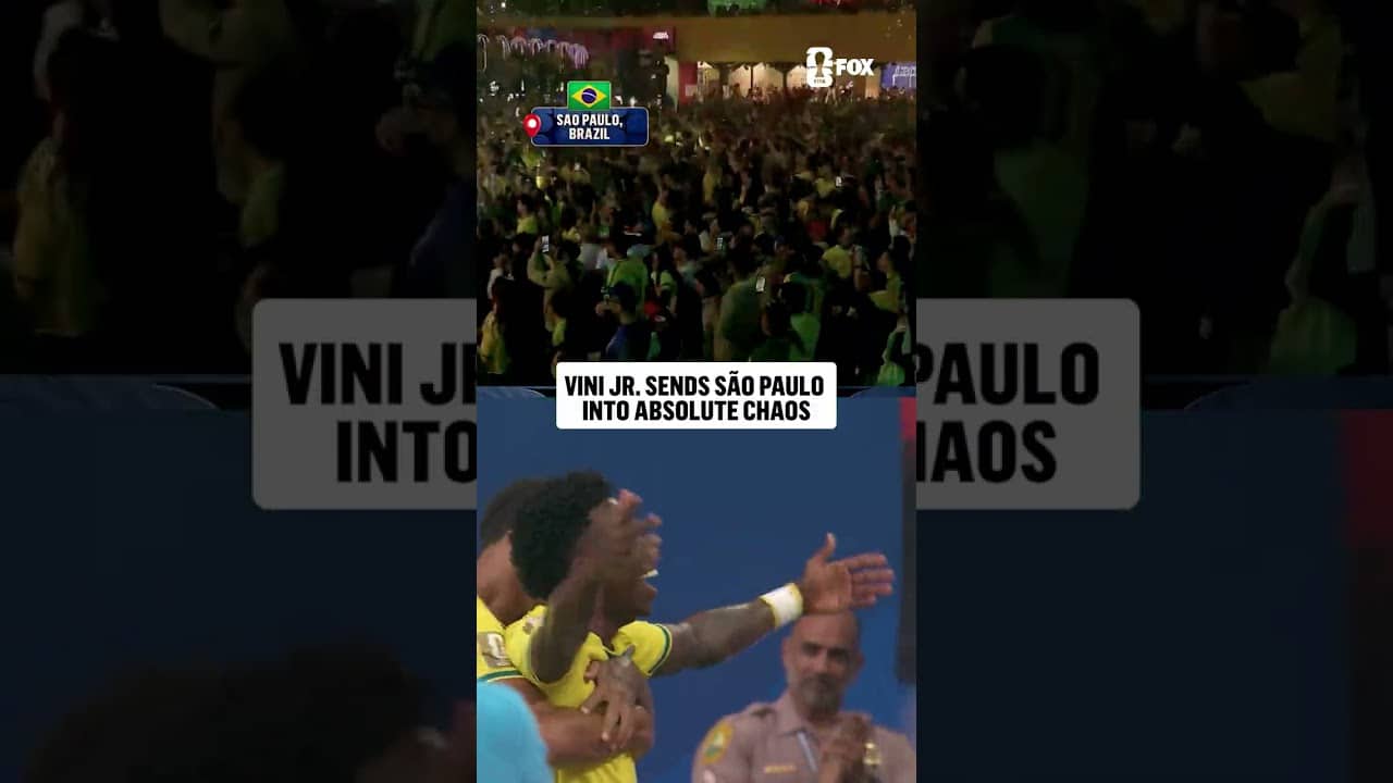 Fans are absolutely living it up in São Paulo