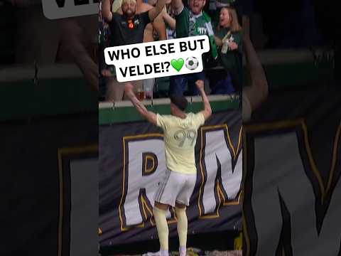 Kristoff Velde is @TimbersFC GOLD🍿😱‼️