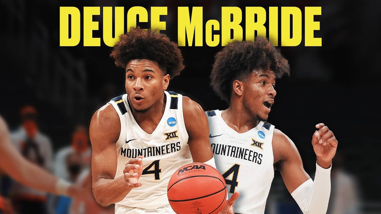 Miles "Deuce" McBride March Madness highlights at West Virginia