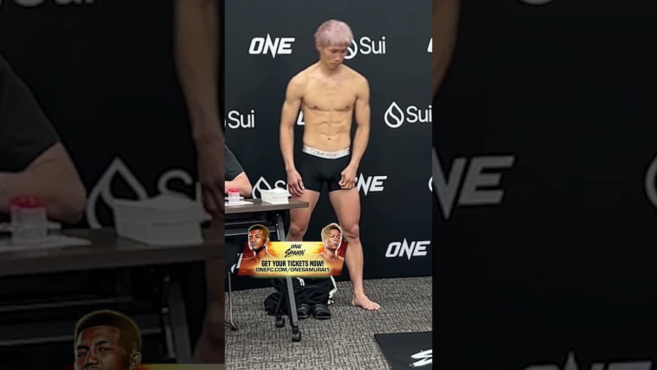 Settling the score 😤 Hyu and Taiki Naito resolve their unfinished business at ONE SAMURAI 1 🔥