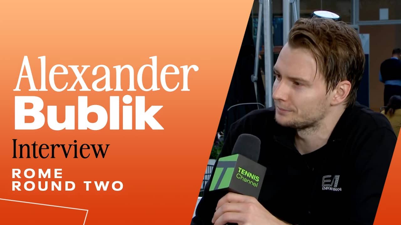 Alexander Bublik speaks on prize money at Grand Slams | 2026 Rome