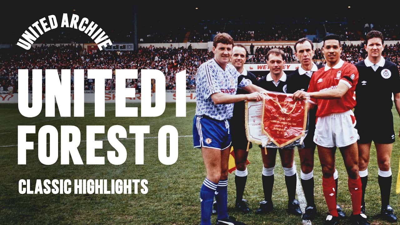 United Defeat Forest! 🏆 | 1992 League Cup Final | Classic Highlights