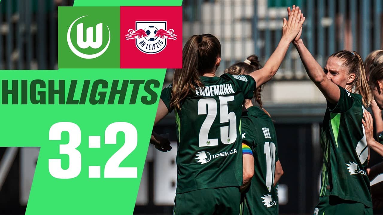 Doppelpack Lattwein | Highlights | VfL Wolfsburg - RB Leipzig