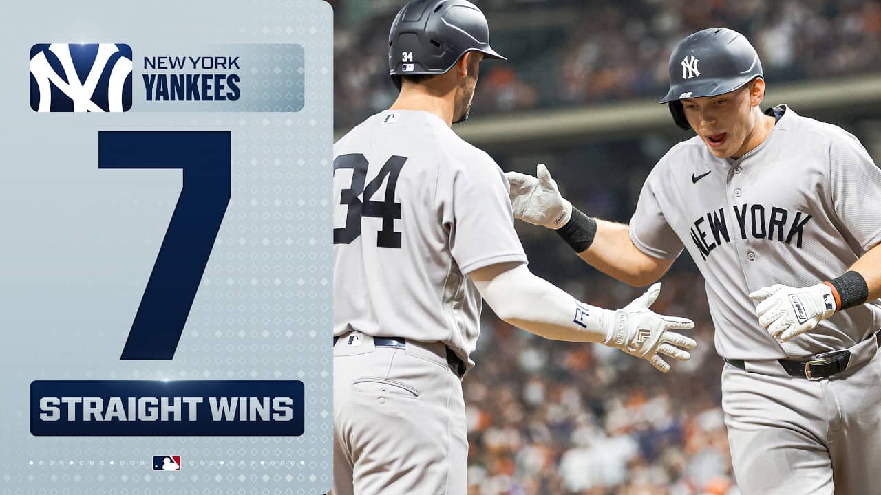 FINAL 3 OUTS: Yankees win their 7th straight game! (Full inning) | MLB Highlights
