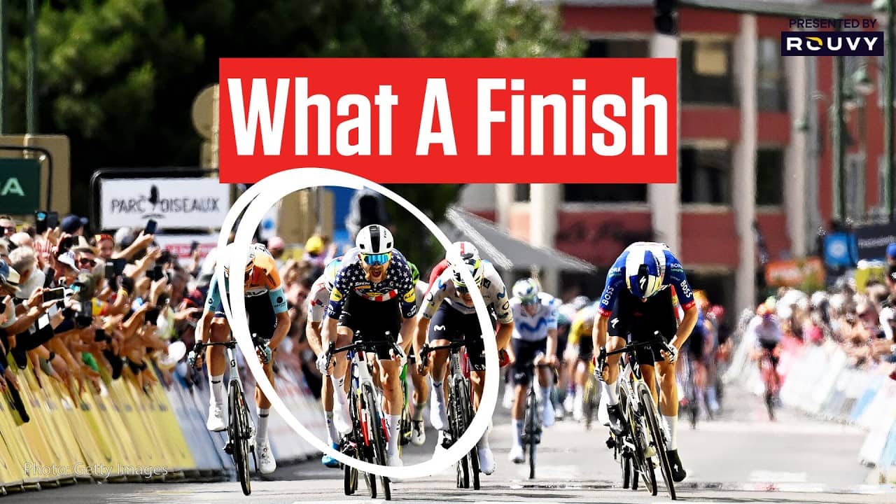 Captain America Quinn Simmons Strikes At Tour Auvergne-Rhône-Alpes 2026 Stage 4