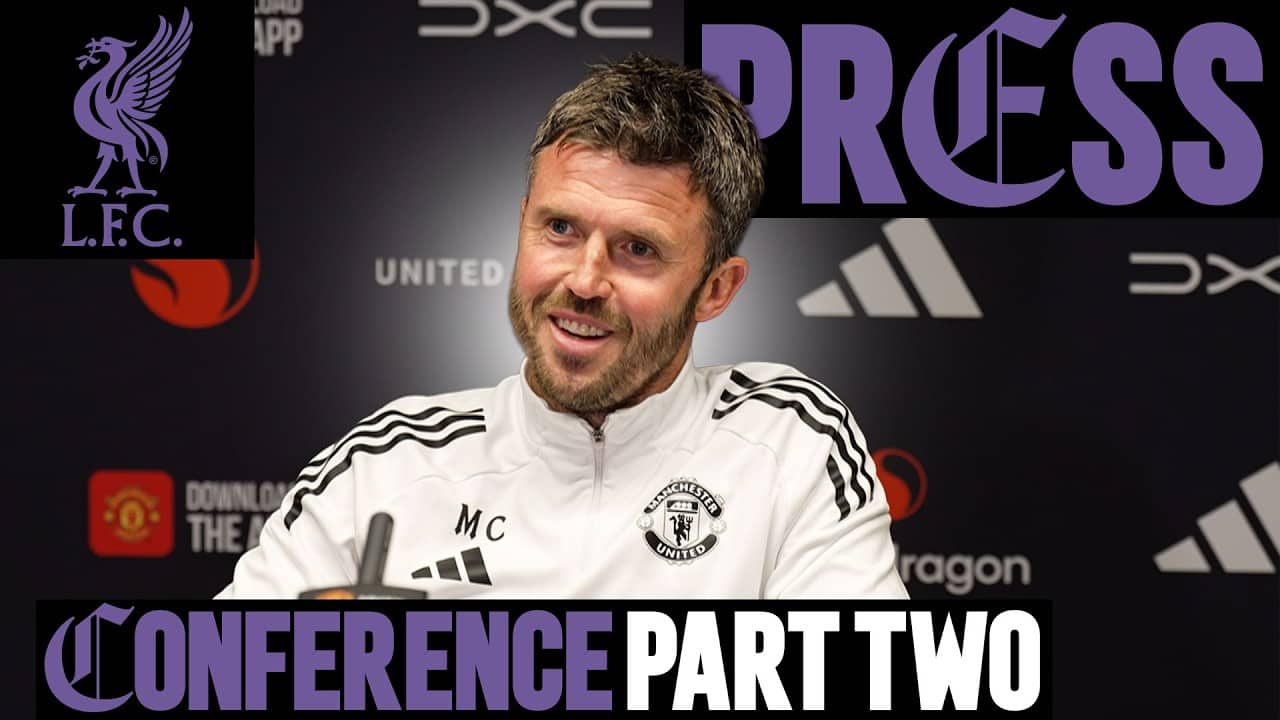 "I'd Rather Have Been On The Pitch!" | Michael Carrick Pre-Liverpool | Press Conference: Part Two 🎙️