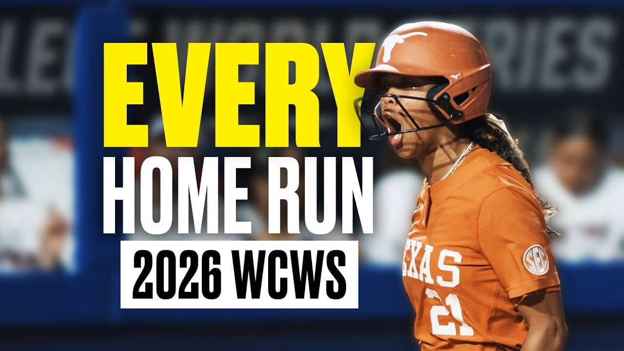 Every home run from the 2026 Women's College World Series