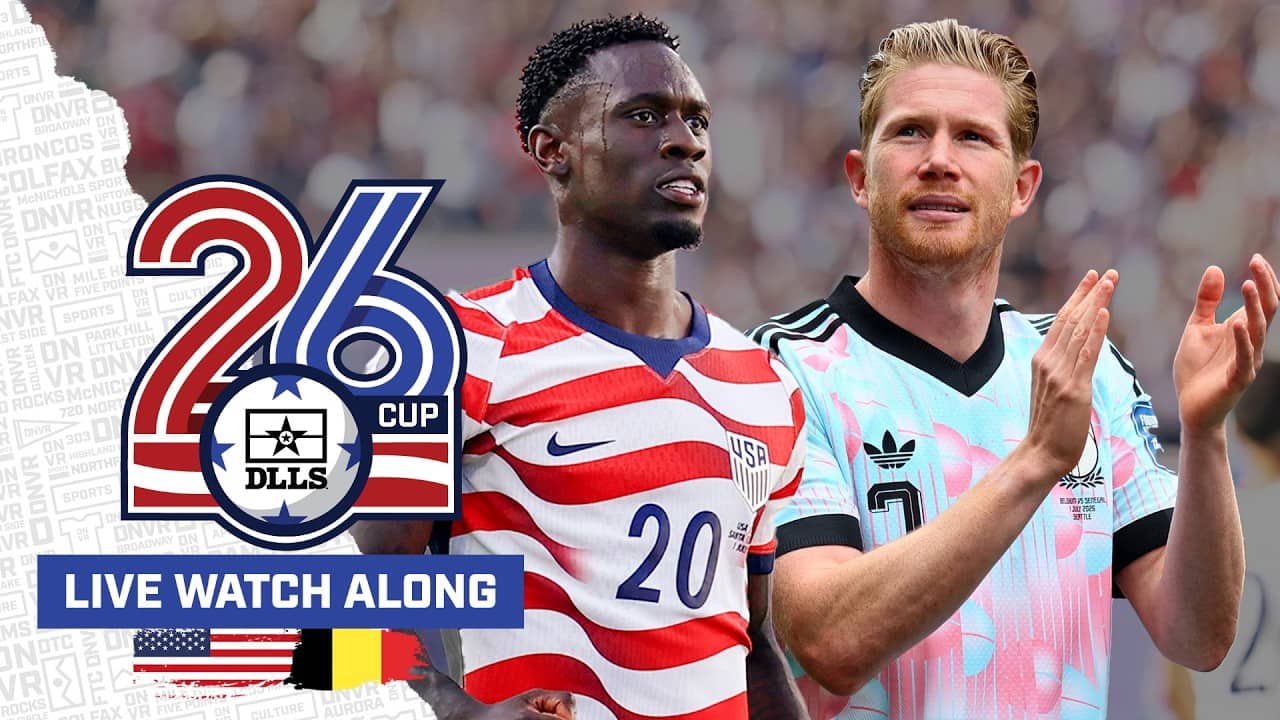 USA vs Belgium LIVE Watchalong | FIFA World Cup 2026