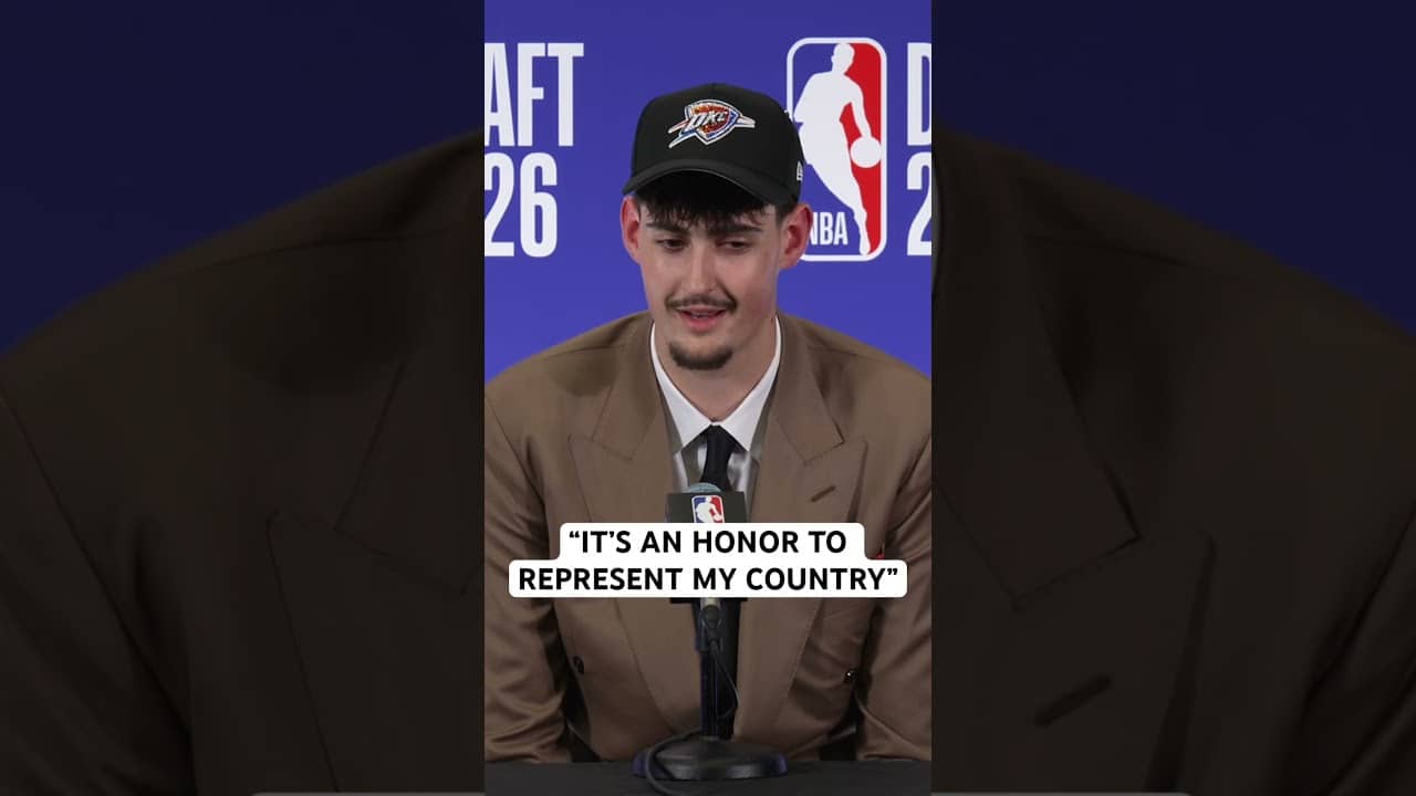 Aday Mara on being the highest drafted player ever from Spain since Ricky Rubio