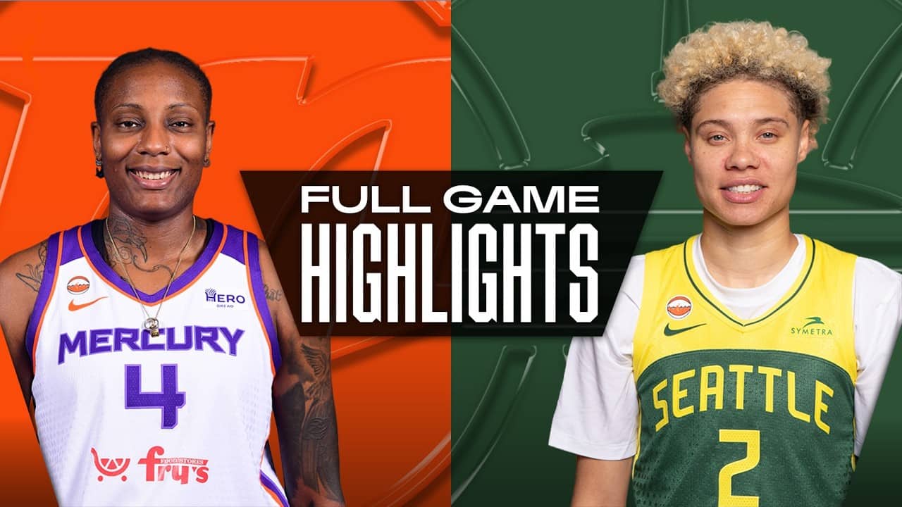 Phoenix Mercury vs. Seattle Storm | FULL GAME HIGHLIGHTS | June 3, 2026