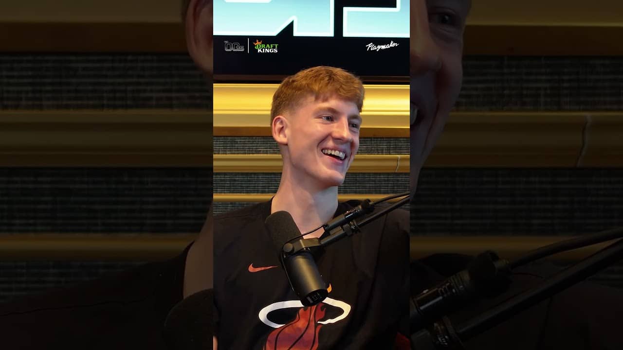 Lithuanian @MiamiHEAT  rookie, Kasparas Jakučionis, is FLUENT in Spanish 🤯
