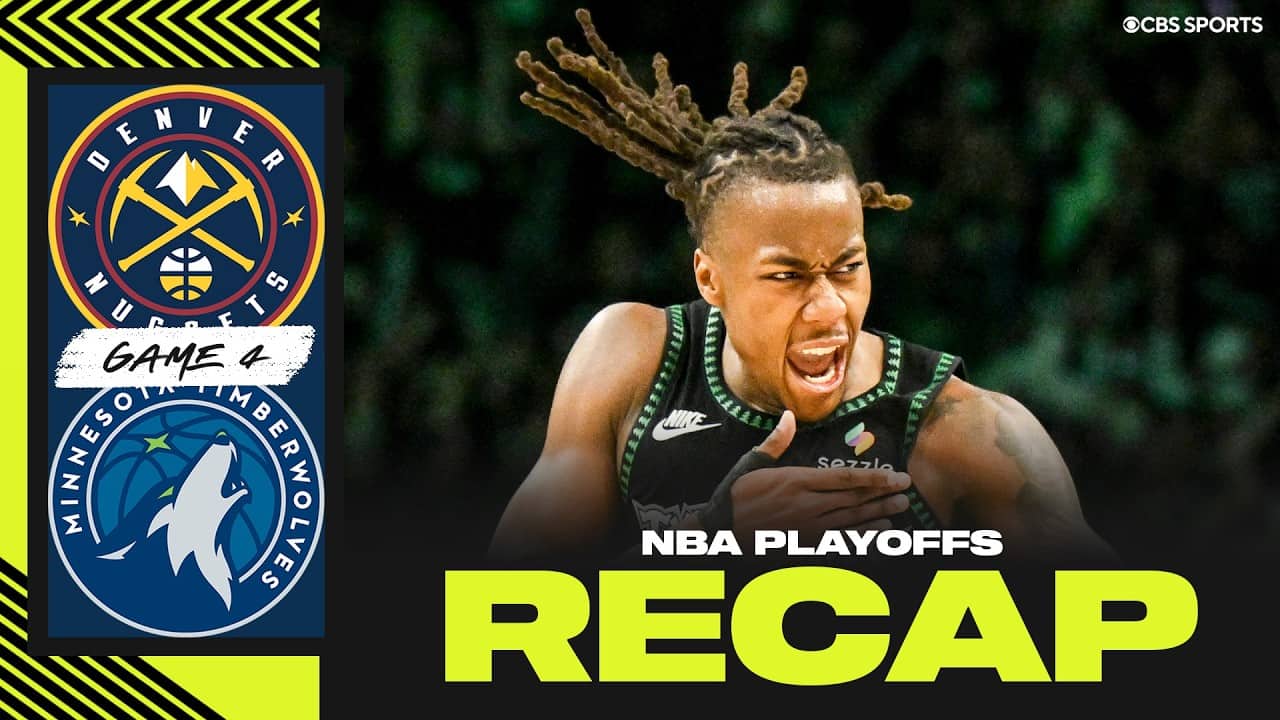 Ayo Dosunmu powers T-Wolves past Nuggets, take 3-1 series lead | Anthony Edwards leaves with injury