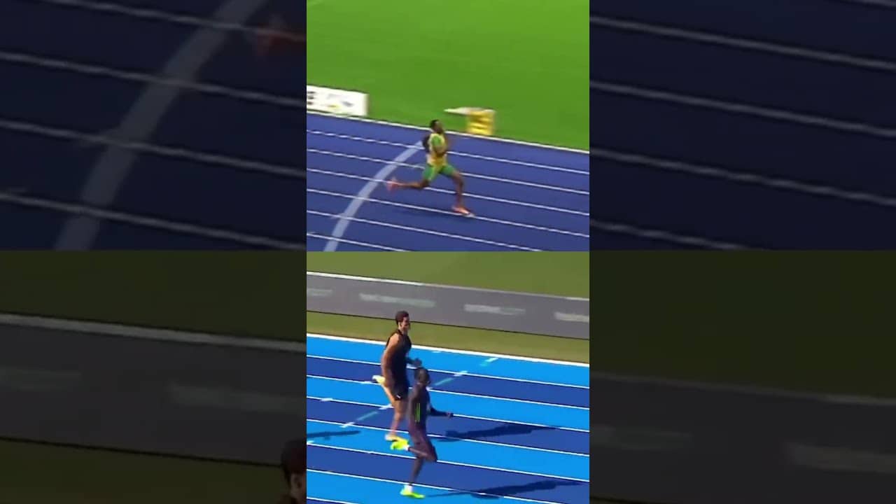 Gout Gout vs Usain Bolt over last 50m