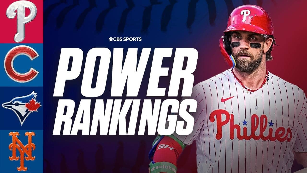 Latest MLB Power Rankings: Phillies jump into Top 5, Cubs biggest risers, & Mets find new low