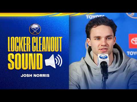 "It's A Pleasure To Play Here" | Josh Norris After First Full Season In Buffalo | Buffalo Sabres