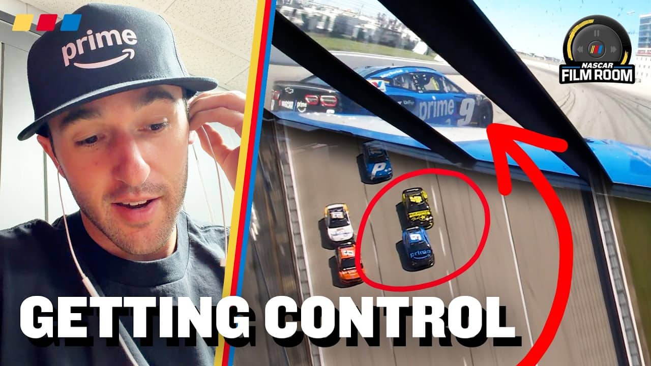 Chase Elliott Breaks Down Key Moments From His Texas Victory | NASCAR Film Room