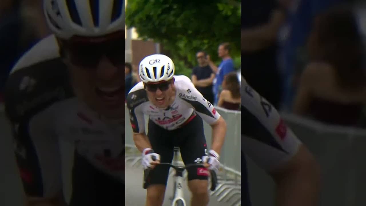 Benoit Cosnefroy wins a fast and frantic Stage 2 at the Tour de Hongrie 🔥