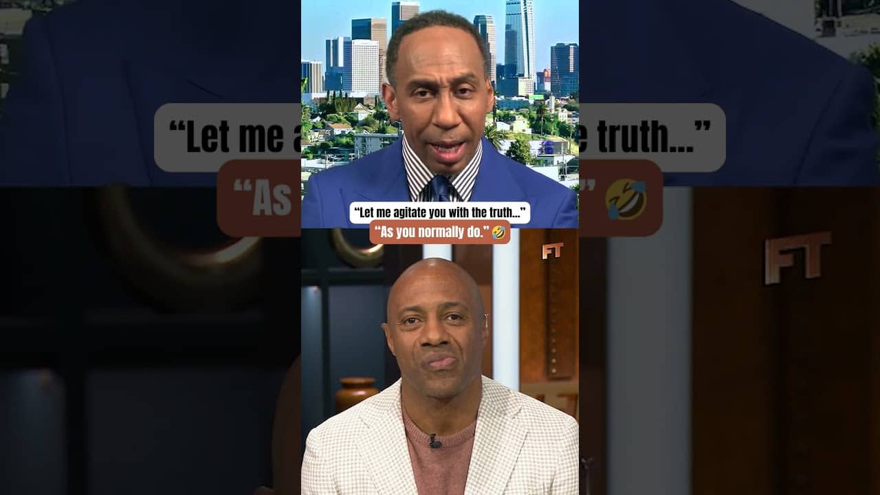 Stephen A. is an agitator 😅
