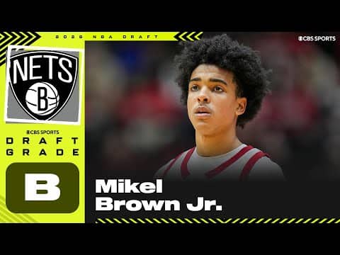 Mikel Brown Jr. selected No. 6 overall by Nets | 2026 NBA Draft Grades & Instant Reaction