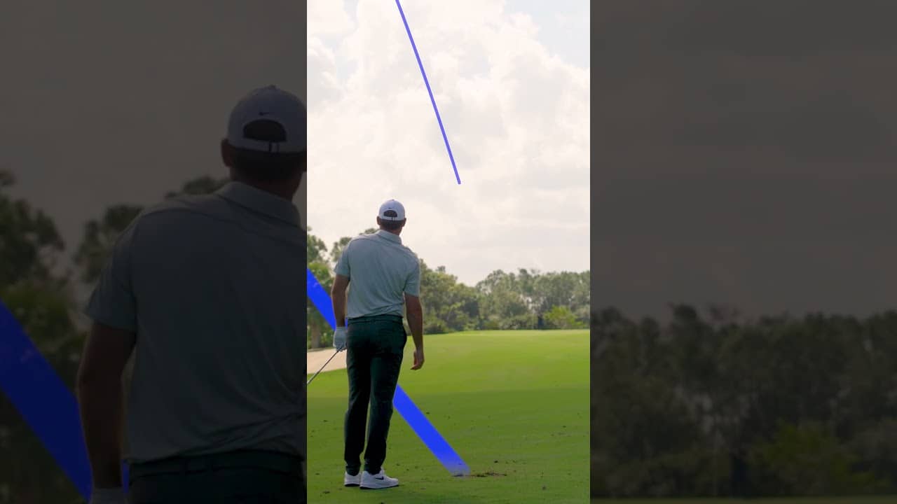 Scottie Scheffler is a shot shaping wizard! 🧙‍♂️ #TeamTaylorMade