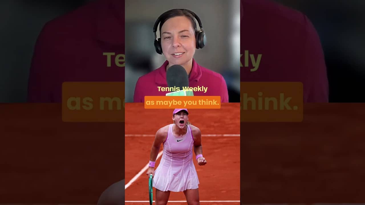 In a tournament of upsets is Maja Chwalińska the rightful Champions? #chwalinska #rolandgarros