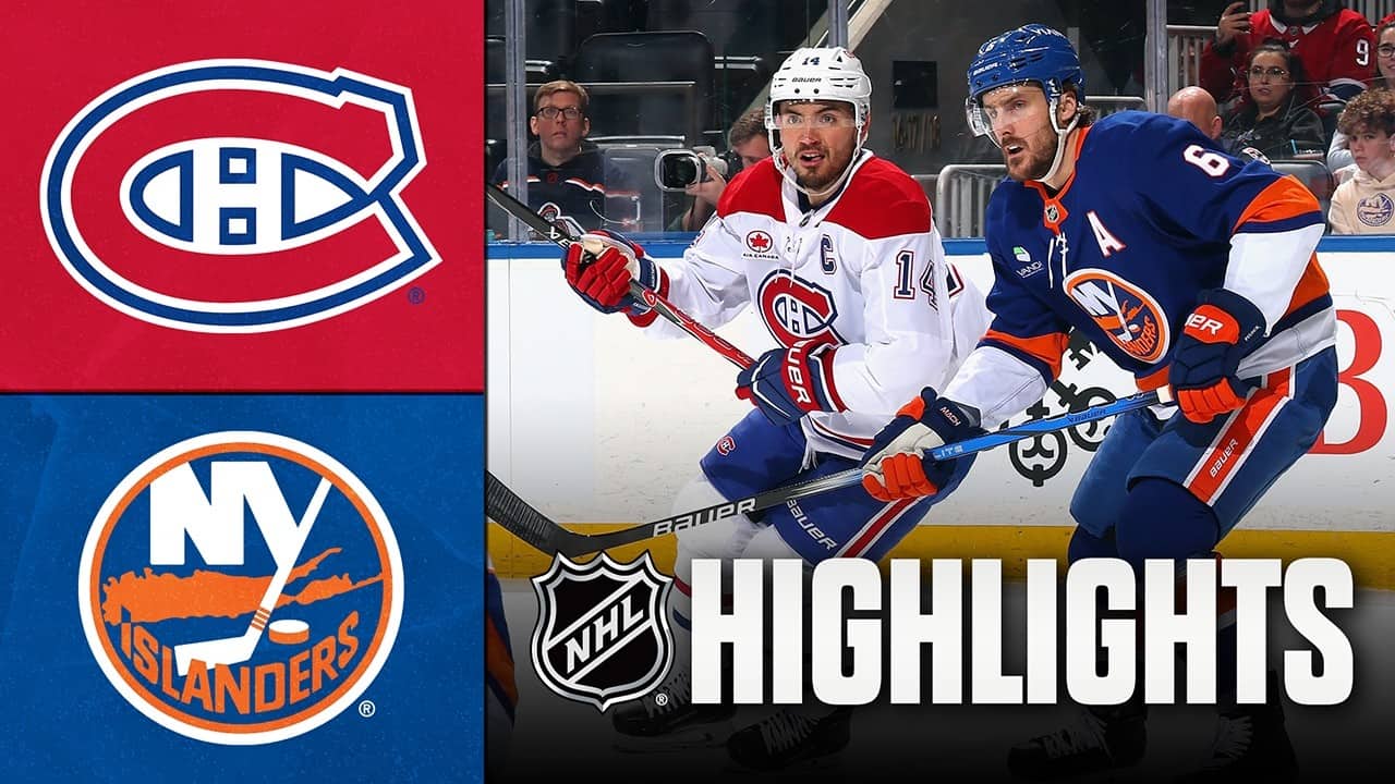 Canadiens vs. Islanders | NHL Highlights | April 12, 2026