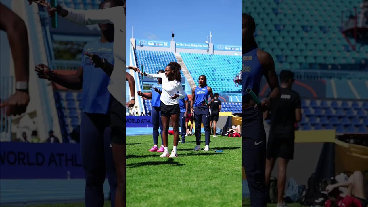 #WorldRelays prep 😤