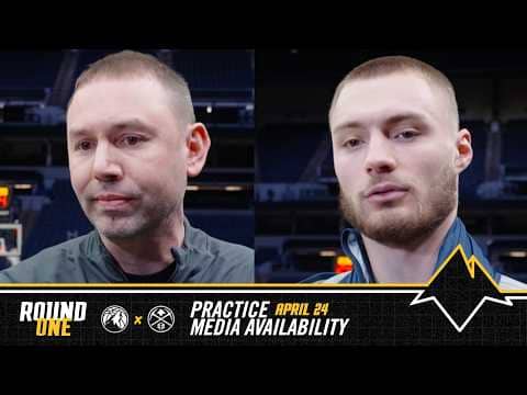 Denver Nuggets Practice Media The Day Before Round One Game Four Vs. MIN | 4/24/26 🎙