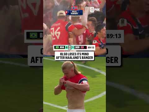 Oslo ERUPTS as Haaland scores his second