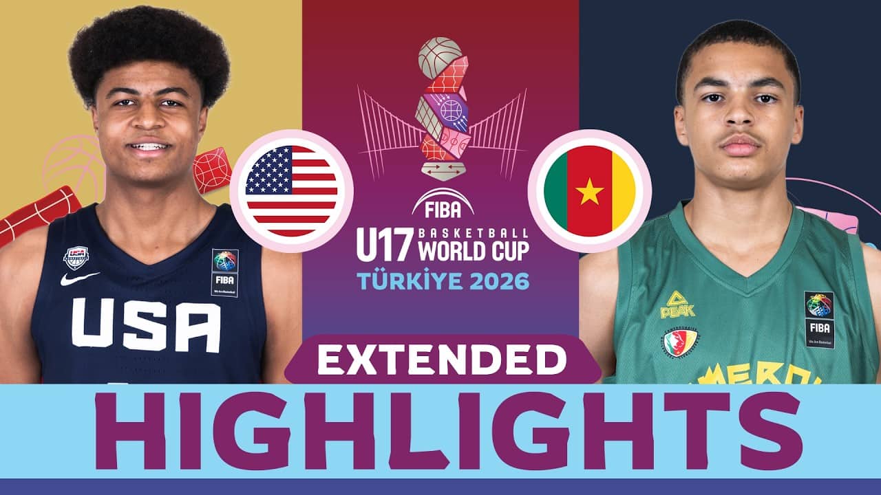USA 🇺🇸 vs Cameroon 🇨🇲 | ROUND OF 16 HIGHLIGHTS | FIBA U17 Basketball World Cup 2026
