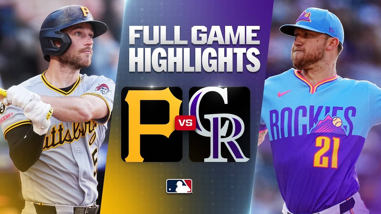 PIRATES vs. ROCKIES Full Game Highlights (6/19/26) | MLB Highlights