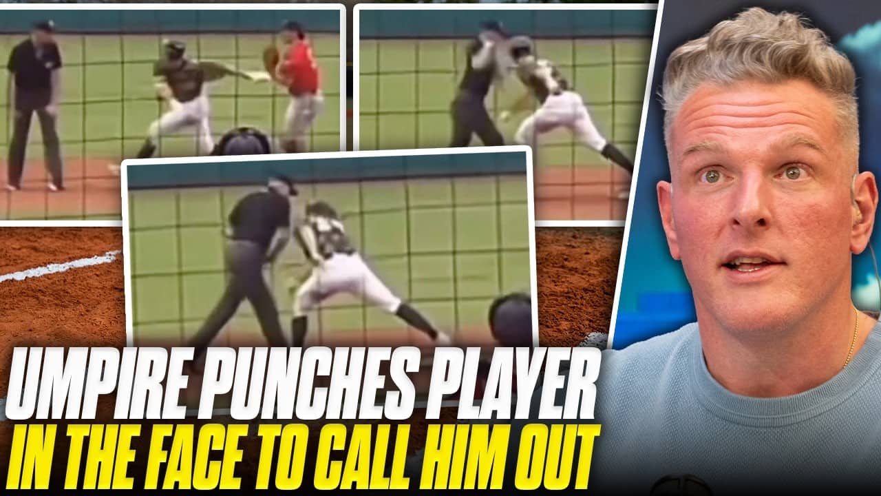 Umpire Throws Right Hook, Punches Runner In The Mouth To Call Him Out?!