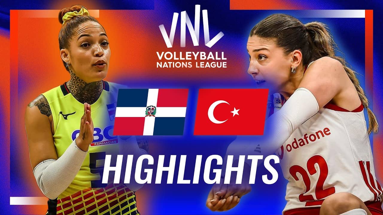 Dominican Republic 🇩🇴 vs. Türkiye 🇹🇷 - Highlights | Week 1 | Women's VNL 2026