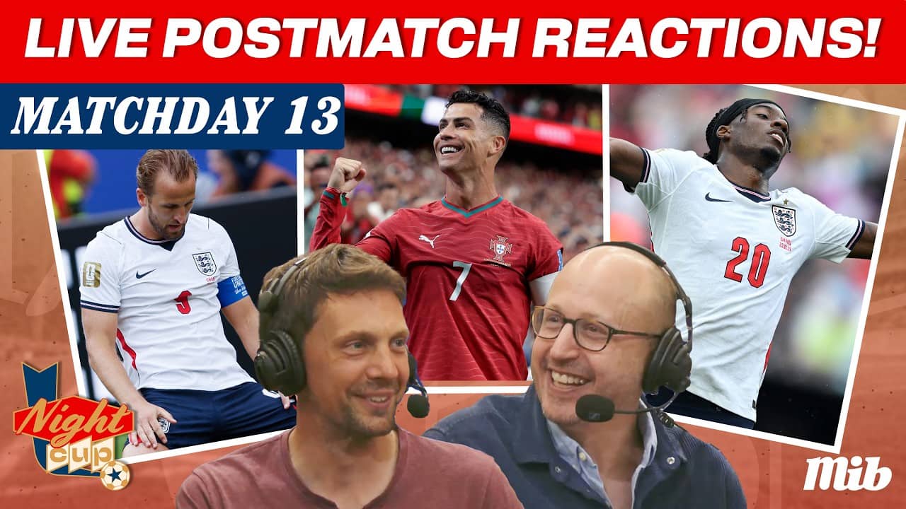 RONALDO'S BACK! Harry Kane & England go missing | POR v UZB I LIVE! Post-Match Reactions | Night Cup