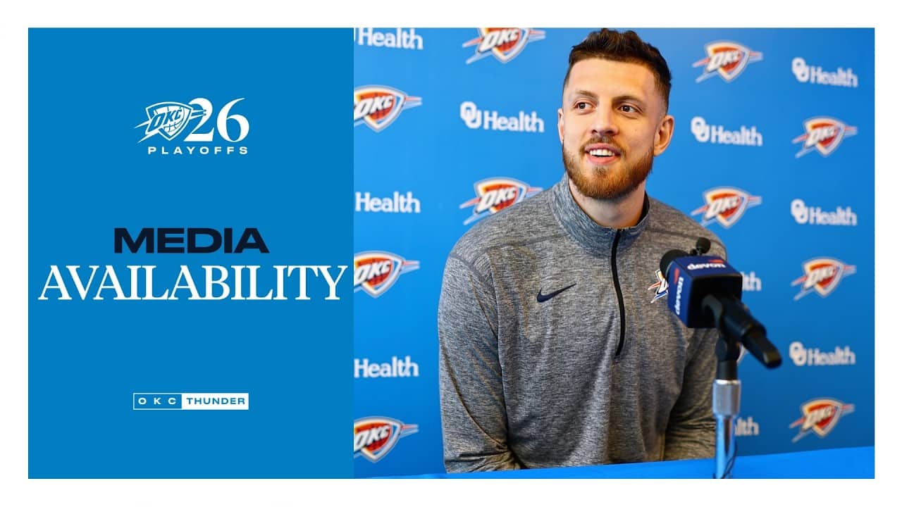 Practice Media Availability | Lu Dort + Isaiah Hartenstein | NBA Playoffs | April 20, 2026