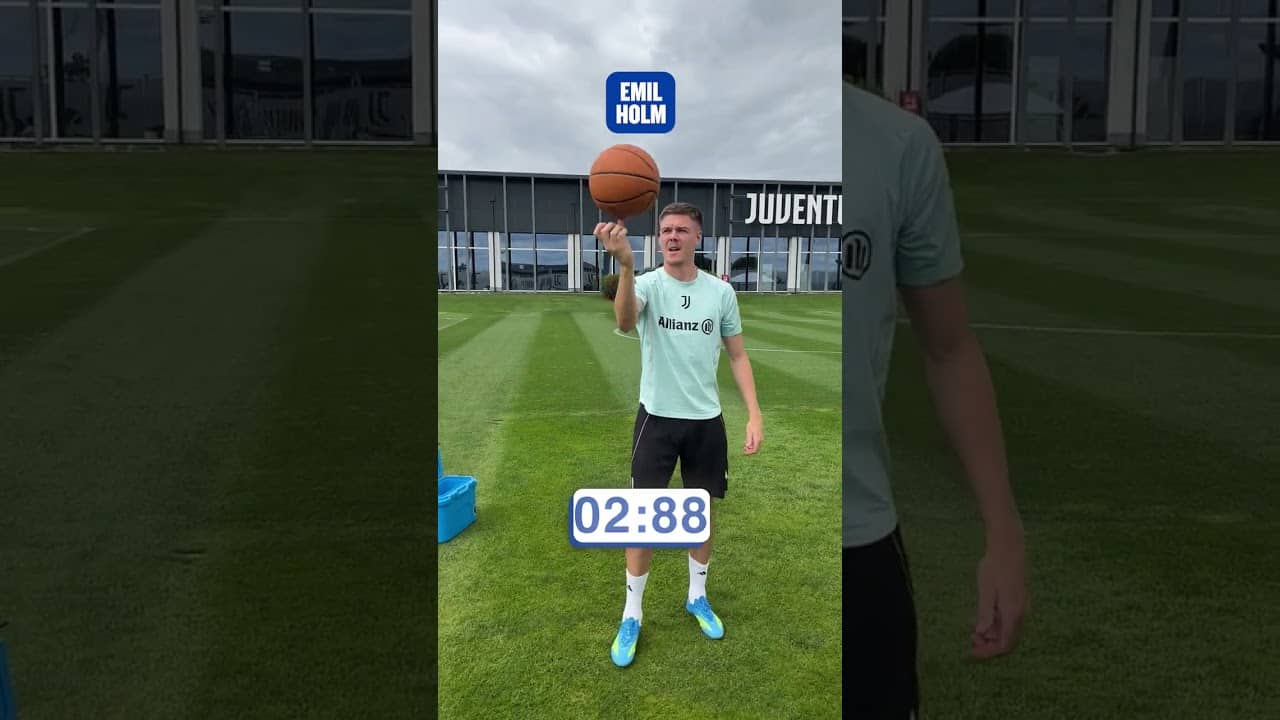 Ball spin challenge 🌪️🏀 | #nba #shorts