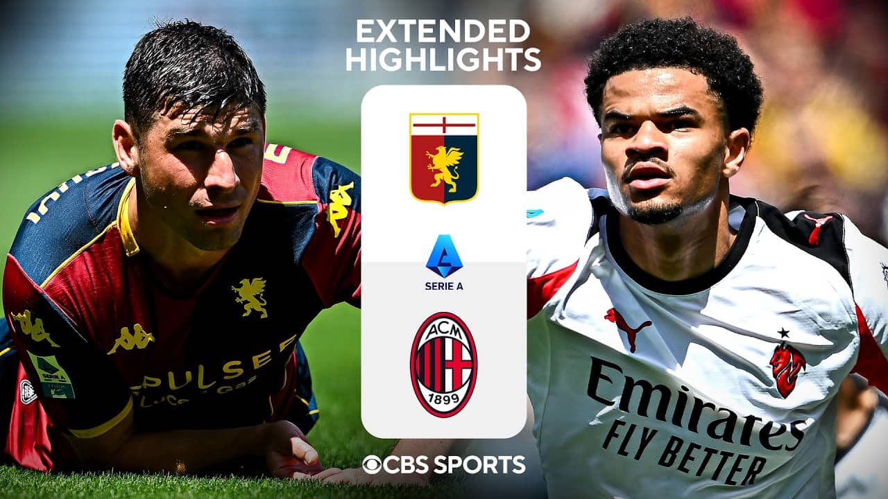 Genoa vs. Milan: Extended Highlights | Serie A | CBS Sports Golazo