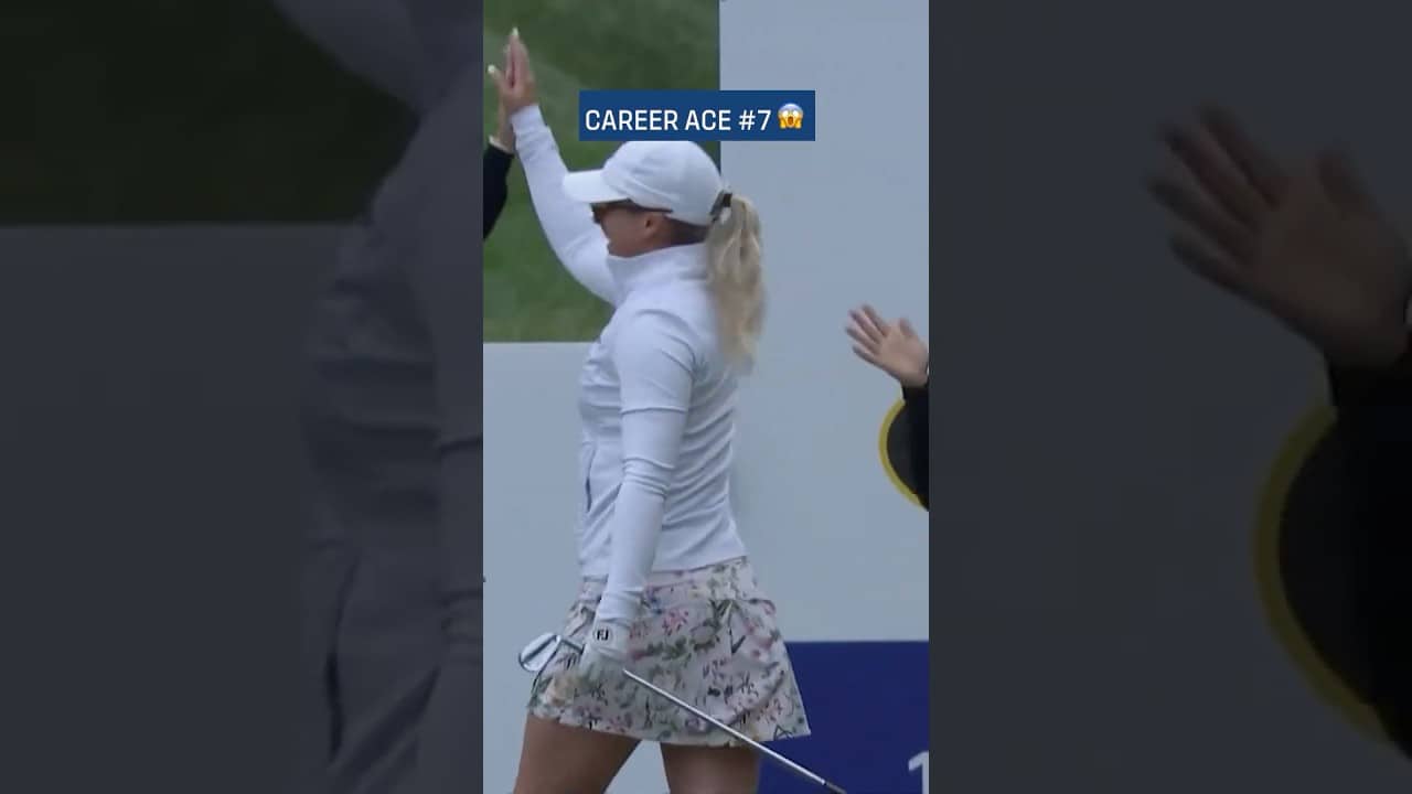 Jodi Ewart Shadoff’s 7th Career Hole-In-One 🤯⛳