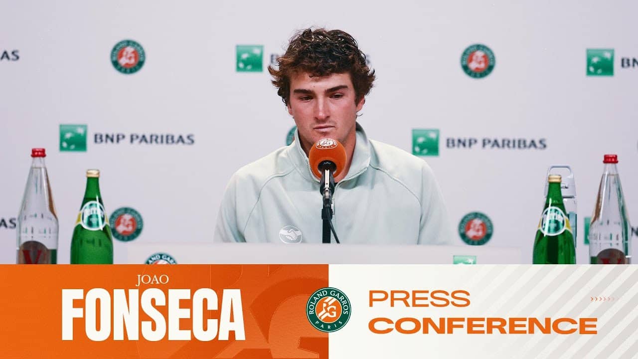 Joao Fonseca | Round 2 Press Conference | Roland-Garros 2026