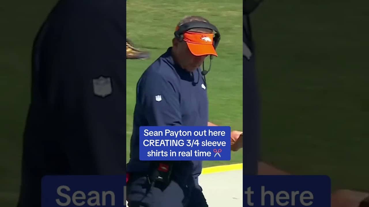 No short sleeves? No problem ✂️ #nfl #broncos