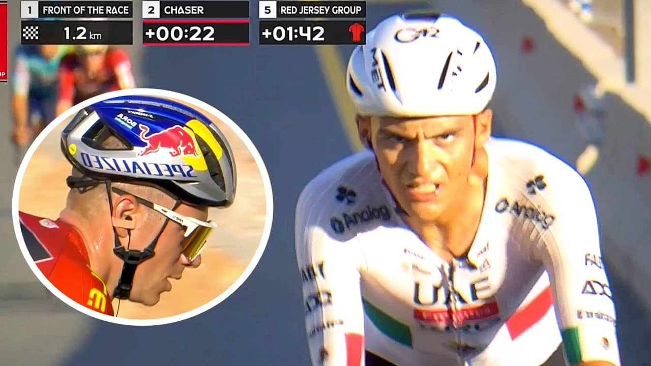 Del Toro Teaches Remco Evenepoel a Lesson in Pacing | UAE Tour 2026 Stage 3