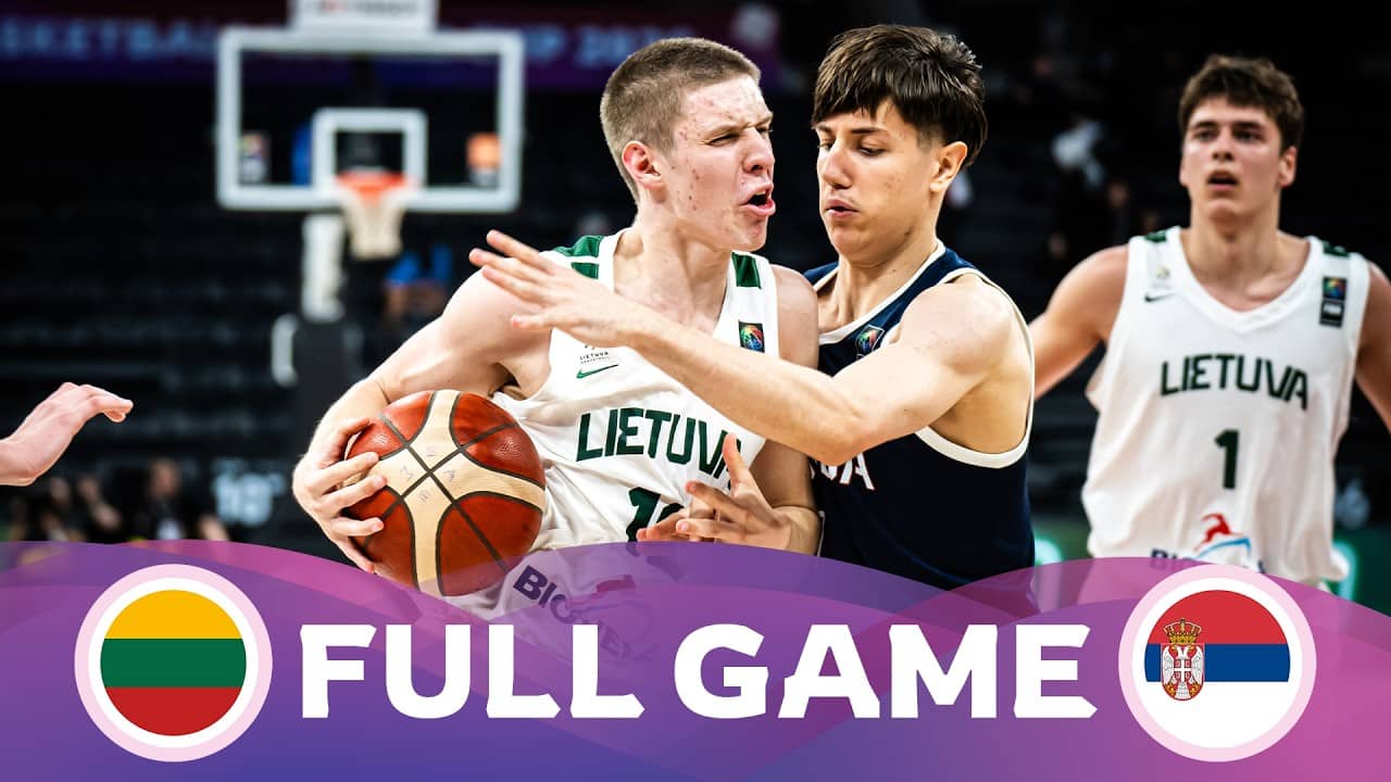 Quarter-Finals | Lithuania v Serbia | Full Basketball Game | FIBA U17 Basketball World Cup 2026