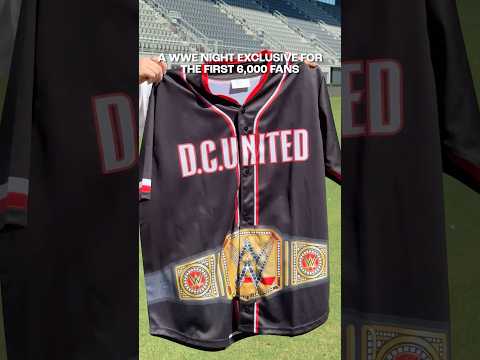 WWE Night is here! The first 6,000 fans will receive our WWE jersey giveaway! #soccer #wwe #mls