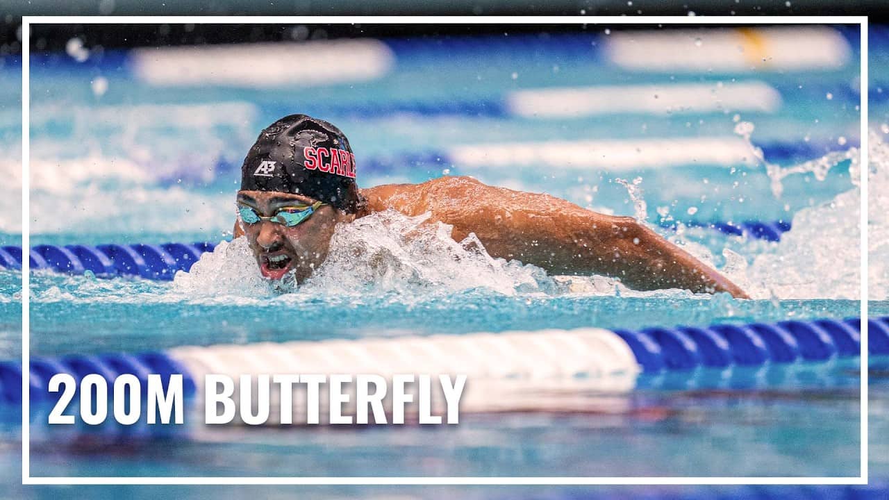 Ilya Kharun and Dare Rose Head to Head in 200M Butterfly | 2026 TYR Pro Swim Series Indianapolis